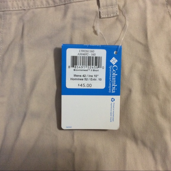 Men’s Columbia Cargo Shirts - 42” waist - NEW - Picture 4 of 10